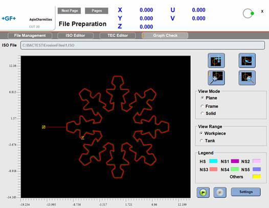 visualización pieza